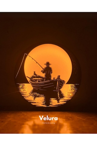 Nex Dekoratif Işık - Balıkçı Açık Mavi