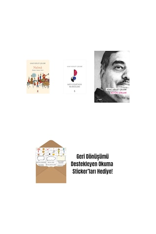 Naîmâ + Mevlana'nın Rubaileri + Asaf Hâlet Çelebi - Bütün Şiirleri + Okuma Sticker'ları