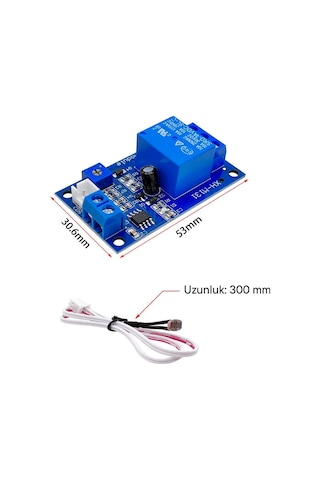 Xh-m131 24v Otomatik Parlaklık Kontrollü Photoresistor Modül