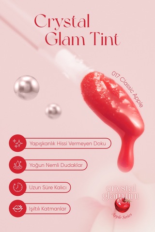 Clio Crystal Glam Tint 17 Classic Apple