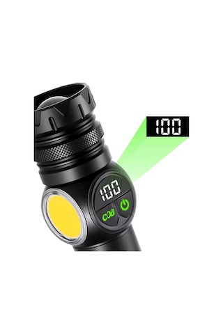 9 Mod Şarjlı Kamp Lambası El Feneri Wt-704