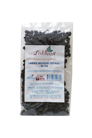 Lokman Avm Yaban Mersini Siyah 50 G