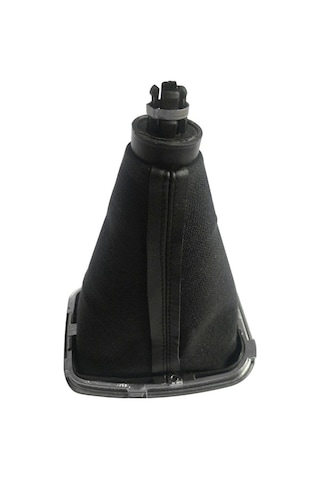 Didadodo Yüksek Kaliteli Pu Deri 6 Vites Topuzu Kılıfı - Vw Golf, Bora, Jetta İçin Dayanıklı Ve Rahat. Siyah, Yeni Tasarım Siyah