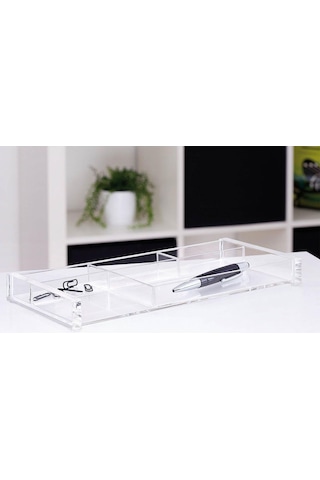 Wedo Cristallic Exclusive Akrilik Kalem Tepsisi 601616 Şeffaf