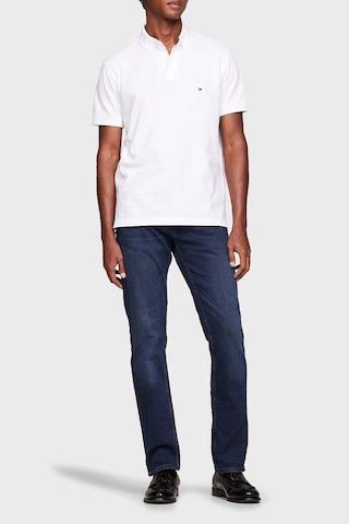 Tommy Hilfiger Erkek Polo Yaka T Shirt Mw0mw17770 Ybr Beyaz Beyaz