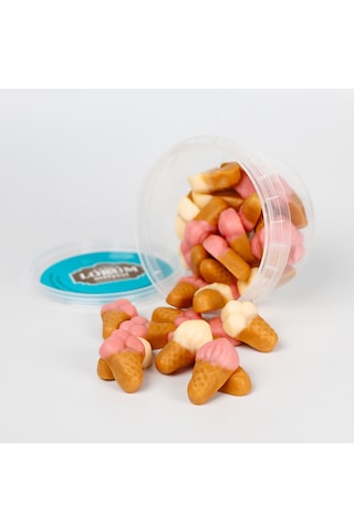 Karışık Aromalı Yumuşak Şeker Dondurma Şekilli 120 G -371