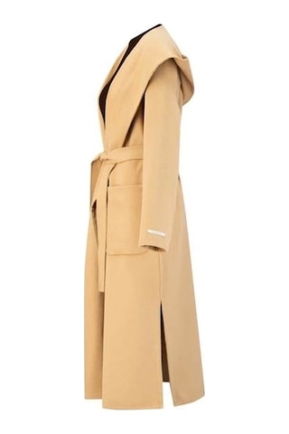 Armine Handmade Kapüşonlu Manto 24k8109 Camel Camel