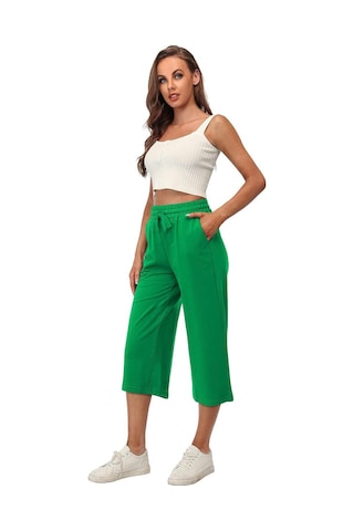 Superlife Kadın Bol Kapri Şort Spr24ks63 Benetton Yeşili
