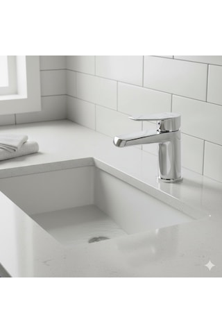 Eczacıbaşı Punto 301 Sabit Lavabo Bataryası Krom