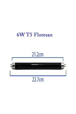 Şahnet 6W T5 BLB Floresan Ampul Mor Işık - Para Makinesi Lambası