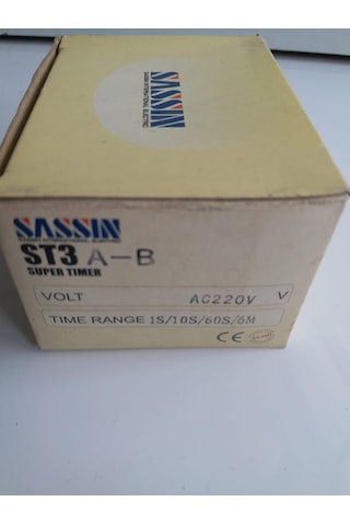 SASSİN MULTİ RANGE TYPE ÇOK FONKSİYONLU SOKETLİ ZAMAN ROLESİ