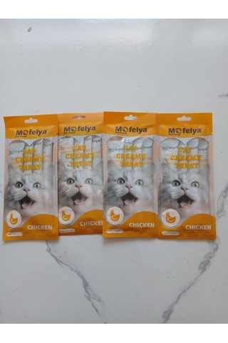 Krem Kedi Ödül Maması Tavuk Aromalı 12 4'lü Paket Toplam 48 Ad.