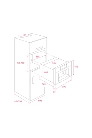 Teka CLC 835 MC WH-SS Kapsüllü Ankastre Kahve Makinesi