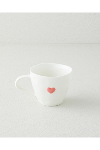 English Home Lovelle Stoneware Kupa 320 Ml Pembe