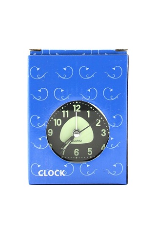 Twin Bell Alarm Clock Bgc-12 Üçgen Masa Çalar Saat Pilli Işıklı Fosforlu Metal Kasa Renkli Diğer