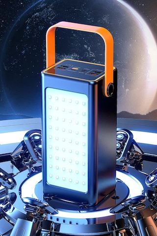 Acl Pw-52 70.000mah 22.5w Siyah Lcd 1xmicro 2xtyp-c 4xusb Port Taşınabilir Şarj Cihazı Powerbank