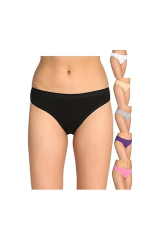 Tutku Bayan Karışık Renk Slip Siyah Tutku Bayan Karışık Renk Slip Siyah