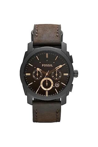 Fossil Fs4656 Quartz Deri Kahverengi 42 Mm Erkek Kol Saati