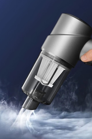Thentech Mini El Süpürgesi Araç İçi Torpido Bagaj Temizliği Koltuk Temizliği İçin Vakumlu Güçlü Mini Süpürge
