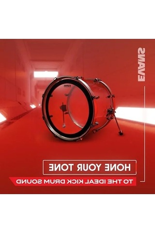 Clear Bass Drum Fell, 20 İnç, Yüksek Ses Kalitesi