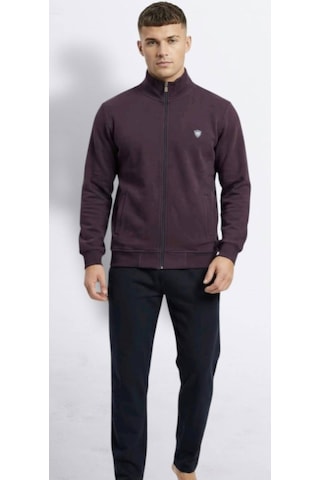 Erse %100 Pamuk Selanik Örme Uzun Kol Mont Eşofman-pijama Takımı Kışlık - 9062502034380 Bordo
