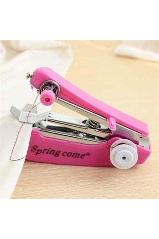 Ollevra Seyehat Ve Ev Tipi El Dikiş Dikme Makinası Spring Come Mini Kolay