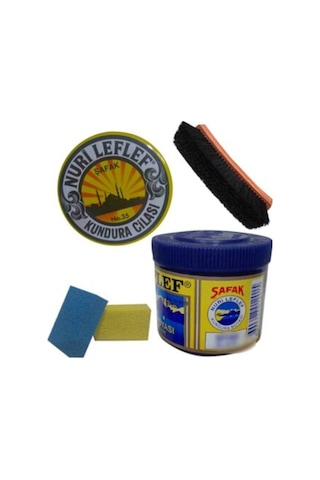 Şafak Leflef Ayakkabı Boya Takım Siyah Siyah