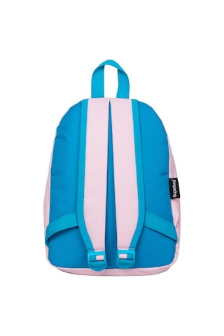 Superbag Kız Çocuk Anaokulu Çantası Mutlu Kediler Desenli Sırt Çantası Kreş Çantası Pembe