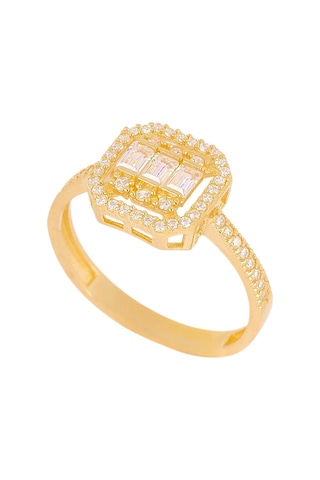Cigold Taşlı Yüzük 14 Ayar Altın 2.18 Gr Oa-k21501029085