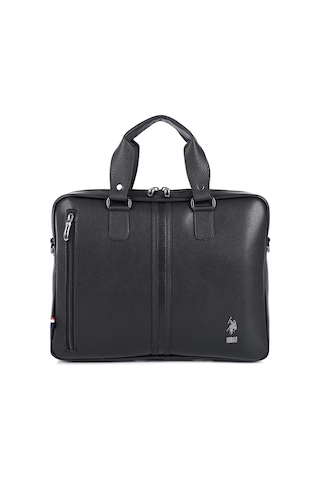 U.S. Polo Assn. Us Polo Assn 6753 Omuz Askılı Laptop Çantası Evrak Çantası Siyah