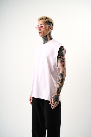 Respire Erkek Basic Tank Top Atlet Lila
