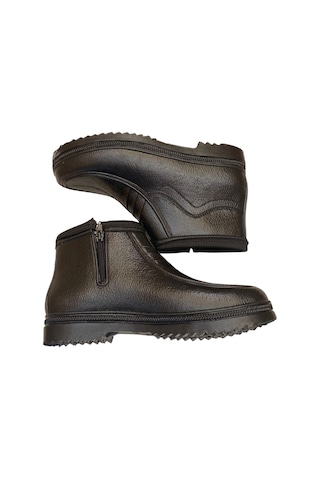 Belix Erkek Kışlık Su Geçirmez Peluşlu Bot 41-45 Siyah Siyah