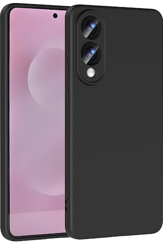 Samsung Galaxy Uyumlu S25 Edge Kılıf Zore Mara Lansman Kapak Siyah