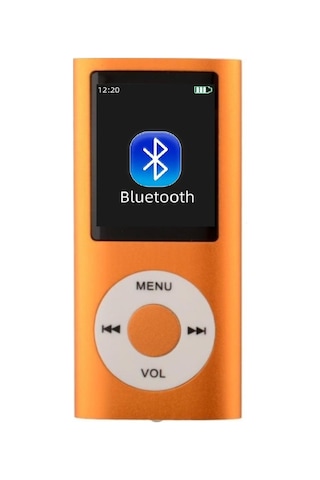 5007mp Metal Mp3 Player Renli Ekranlı Fm Radyolu Bluetoth Lu Hafıza Kartı Girişli Müzik Çalar