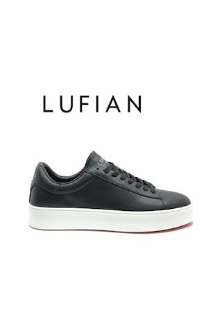 Lufian 111230254 Anton Sneaker Erkek Deri Ayakkabı Siyah