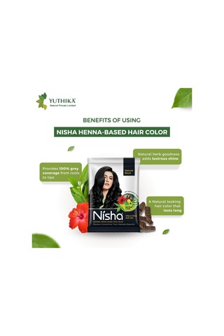 Saç Kınası 6x10g Zarf 100% Naturel Hindistan Kınası Naturel Siyah Orjinal Kına Fırcası Hediyeli