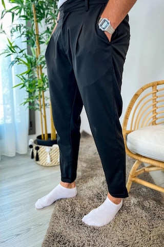 Saklımoda Chekcich Jogger Pantolon Sıyah Çok Renkli