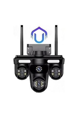 4 Kameralı Solar Kamera 4g Solar Kamera Aov Teknolojisi 7/24 Sürekli Kayıt-125878