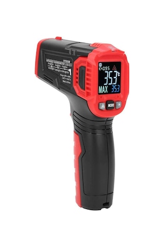 Ayt Noyafa Ht650b Temassız Kızılötesı Termometre Sanayi Tipi Lazerli Sıcaklık Ölçer -50 550 Derece Arası