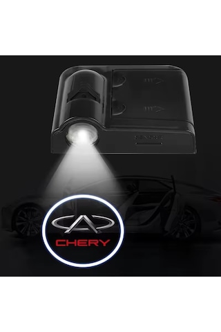 Chery Araçları Kapı Altı Led Logo Mesafe Sensörlü Yeni Nesil 2 Ad