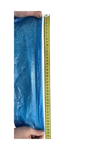 Geneloem Çift Lastikli Kalın Tip Galoş Mavi 500'lü