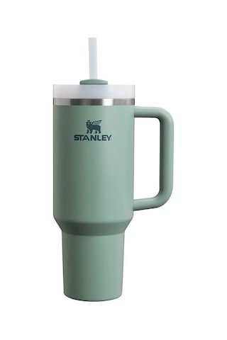 Stanley Quencher Pipetli Termos 1.18 Litre Yeşil Renk Yeşil