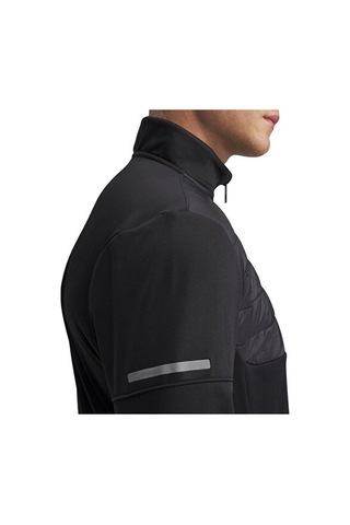 Under Armour Ua Armour Flc Pro Utility Qz Erkek Günlük Çeyrek Fermuarlı Polar Üst 6005688-001 Siyah Siyah
