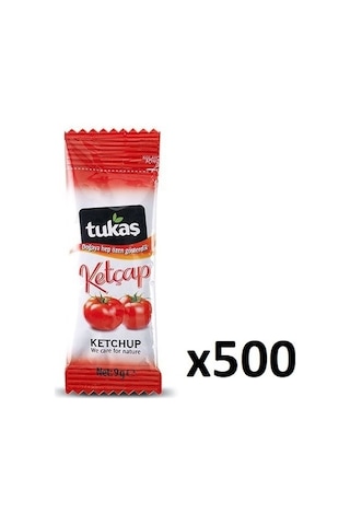Tukaş Ketçap 500 x 9 G