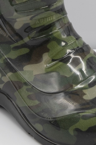 Twigy Kamuflaj TT1432 Çocuk Yağmur Çizmesi Yeşil 30/35 Çok Renkli