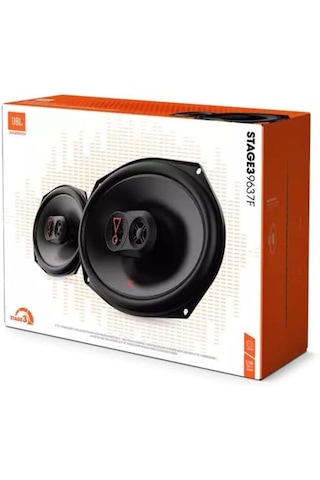 Jbl Stage3 9637f-375w Max-75w Rms-kaliteli-profesyonel-3 Yollu- 6x9" Oval Coaxial Hoparlör-kapaklıdır