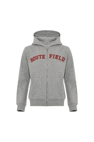 Routefield Routefıeld Routefıeld Hunter Unısex Çocuk Sweatshırt Grm Gri