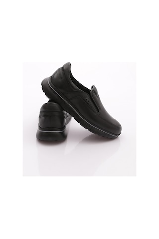 King Paolo G1232 Centro Anatomik Loafer Ayakkabı Siyah