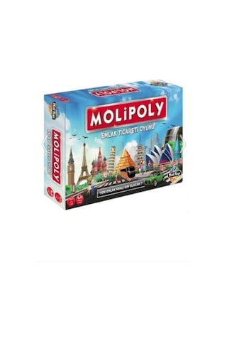 Molipoly Monopoly Metropol Mega City Emlak Ticaret Aile Oyunu