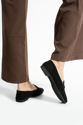 Modafrato Aly-165 Kadın Babet Günlük Kadın Ayakkabı Siyah